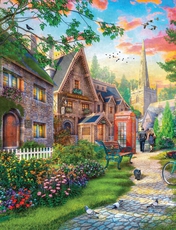 Ravensburger Church Lane 1000PC Jigsaw Multi