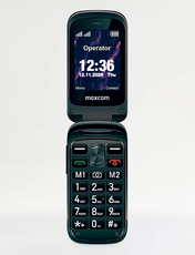 Maxcom Clamshell Mobile Phone Black