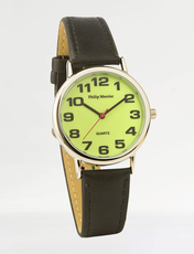 Big Time Glow In The Dark Watch Black