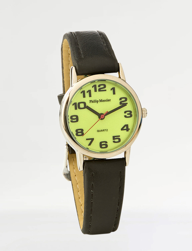 Ladies Big Time Glow In The Dark Watch