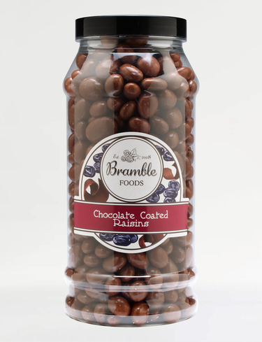 Chocolate Coated Raisins Treat Jar