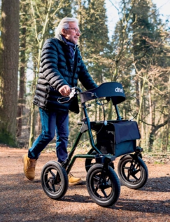 Outdoor Rollator Green