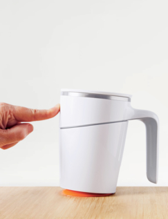 Suction Mug White