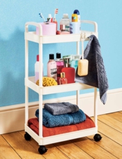 Rolling Trolley White