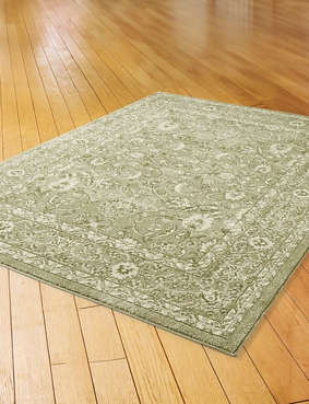 Echo Traditional Rug Blue