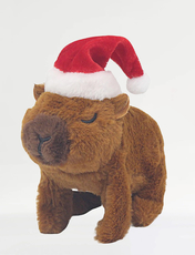 Christmas Capybara With Hat Multi