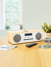 Majority Oakington Music System Oak