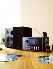 Majority Homerton Hi Fi Black