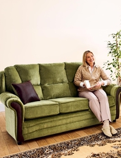 Stockwell 3 Seater Sage