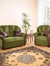 Stockwell 2 Seater and 2 Chairs Sage