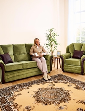 Stockwell 3 Seater and 2 Chairs Sage