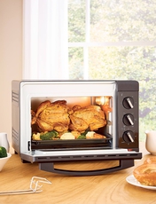 Rotisserie Oven Black