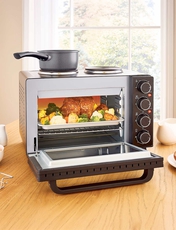 Status Table Top Mini Oven Black