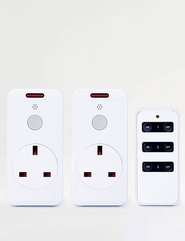 Remote Control Sockets Set of 2