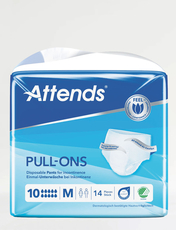 Attends High Absorbency Pull Ons White