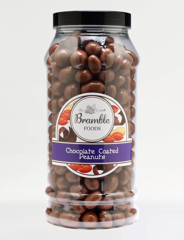 Chocolate Coated Peanuts Treat Jar