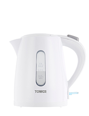 Tower 1 Litre Cordless Kettle White