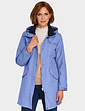 Fleece Lined Waterproof Fabric Jacket 36 Inch Rose