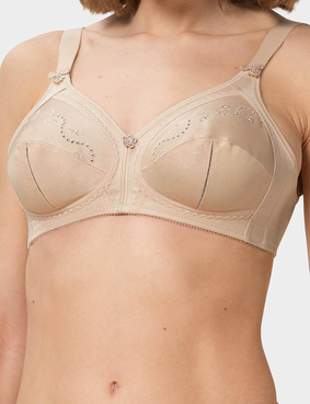 Triumph Doreen Cotton Bra Natural