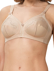 Doreen Cotton Bra Natural