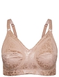 Jacquard Soft Cup Bra Nude