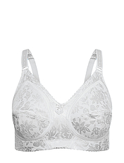 Jacquard Soft Cup Bra Nude