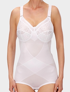 Naturana Non Wired Corselette - White
