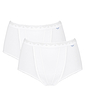 Pack of 2 Sloggi Control Maxi Briefs White