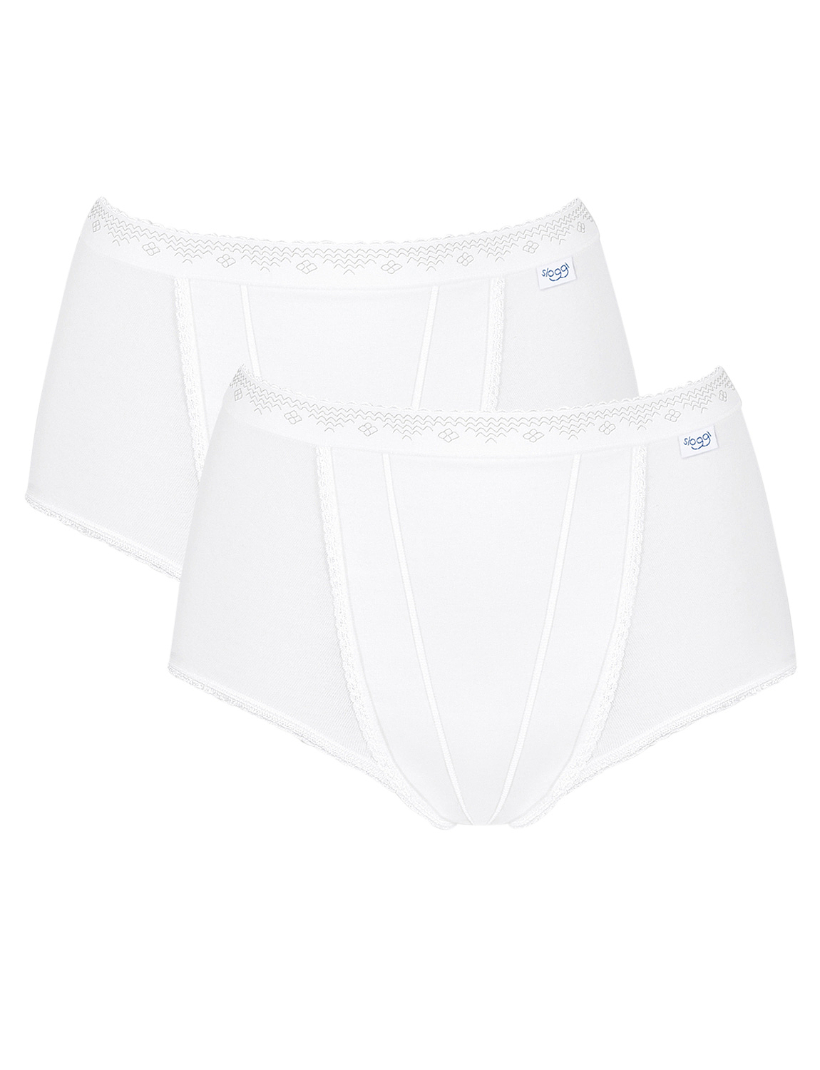 Sloggi 3 Colour Maxi Briefs From Country Collection.