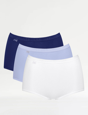 Pack Of 3 Sloggi Basic Maxi Brief Black