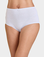 Pack of 3 Assorted Full Briefs Pink
