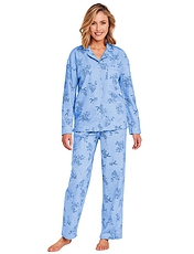 Winceyette Pyjamas Aqua