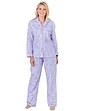 Winceyette Pyjamas Aqua