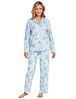 Winceyette Pyjamas Aqua