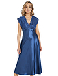 Luxury Satin and Lace Nightdress Ash