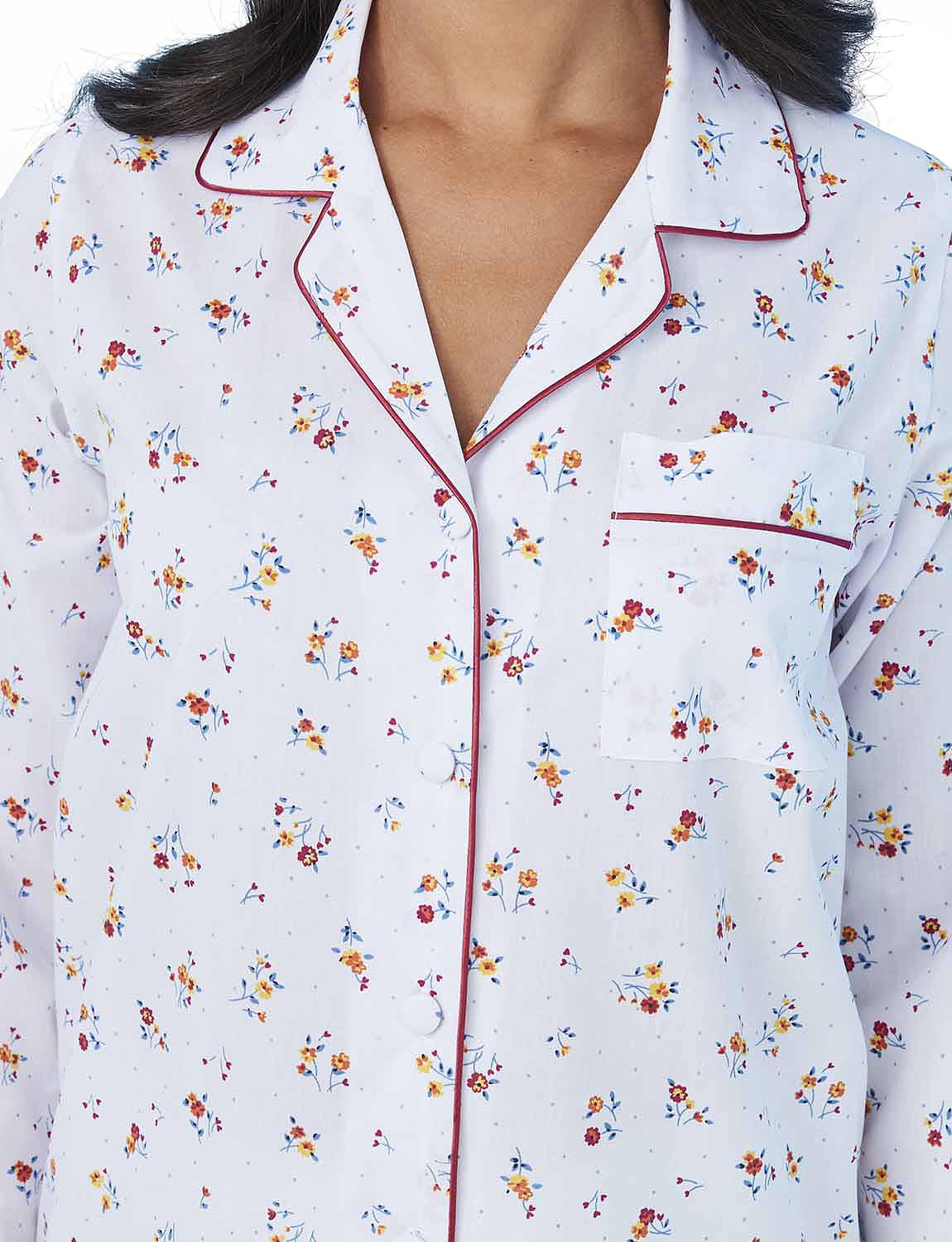 Floral Print Long Sleeve Pyjama Chums