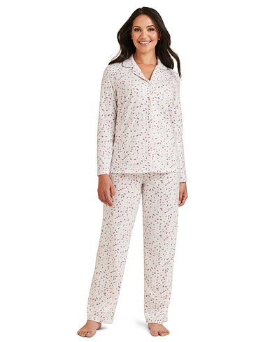 Soft Brushed Fleece Print Pyjama | Chums