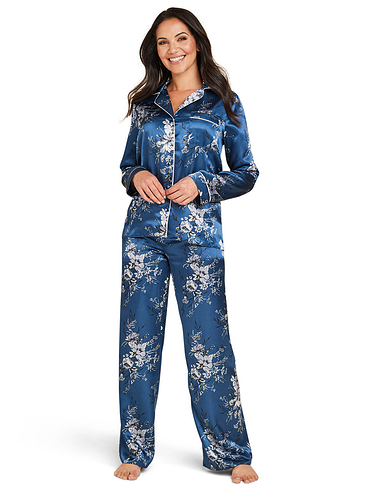 Luxury Satin Print Pyjamas