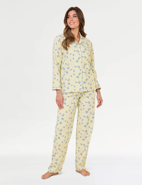 Winceyette Pyjama Aqua