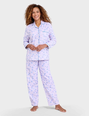 Winceyette Pyjama Aqua