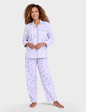 Winceyette Pyjama Aqua