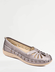 Slip On Shoe Pewter