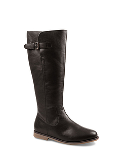 Leather Zip Boot with Thermal Lining