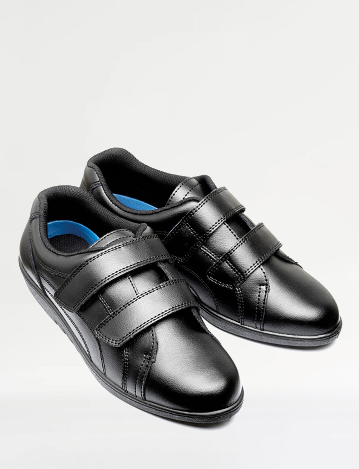 Freestep Washable Leather Touch And Close Leisure Shoes | Chums