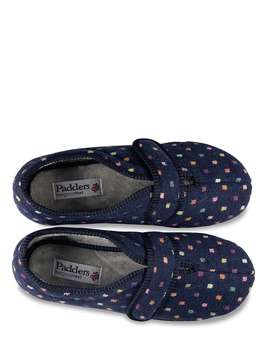 Padders Camilla Extra Wide EE Fit Slipper