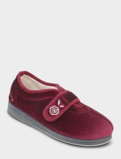 Padders Camilla Extra Wide EE Fit Slipper Blue