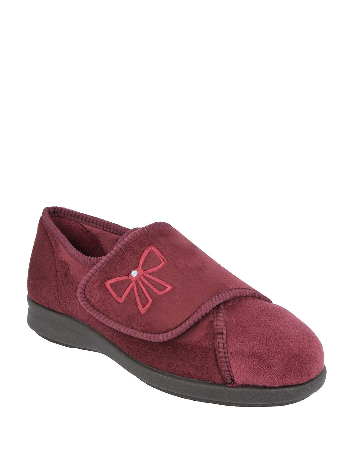 DB Shoes Ladies Keeston Wide Fit EE-4E Slipper | Chums