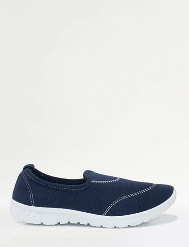 Slip On Shoe With Contrast Insole | Chums