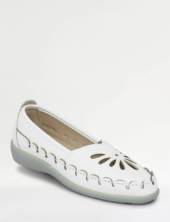 Wide Fit Slip On Shoe Black