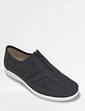 Dr Keller Zip Front Wide E Fit Leisure Shoe Black